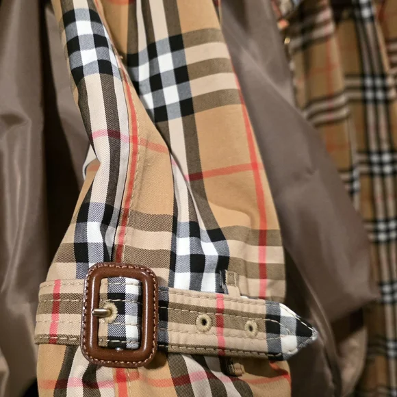 BURBERRY Vintage Check Trench Coat – Women’s Size 10 – BRAND NEW - Picture 9 of 10